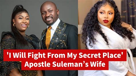 How Apostle Sulemans Wife Lizzy Johnson Suleman Reacted To His Secret