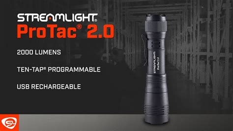 Streamlight ProTac 2 0 Tactical Handheld Flashlight YouTube