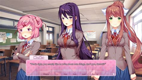 Doki Doki Literature Club Plus Gameplay Trailer