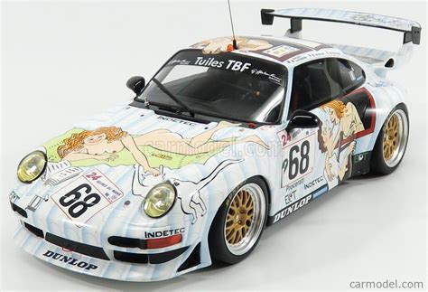 GT SPIRIT GT729 Scale 1 18 PORSCHE 911 993 GT2 NAKED GIRL N 68 24h LE