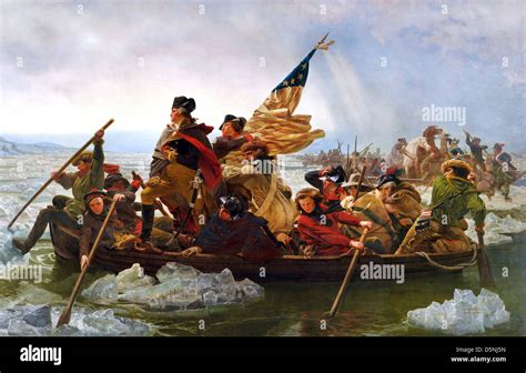 Washington crossing the delaware hi-res stock photography and images - Alamy