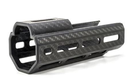 Lancer Handguard, Replacement Handguard, Sig MPX, Carbon Fiber Black LCH-MPX-8 | US Gun Source