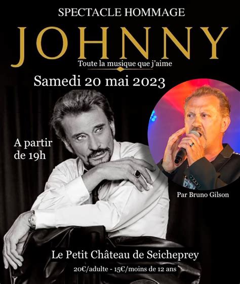 Spectacle Hommage Johnny Hallyday Seicheprey Seicheprey Concert