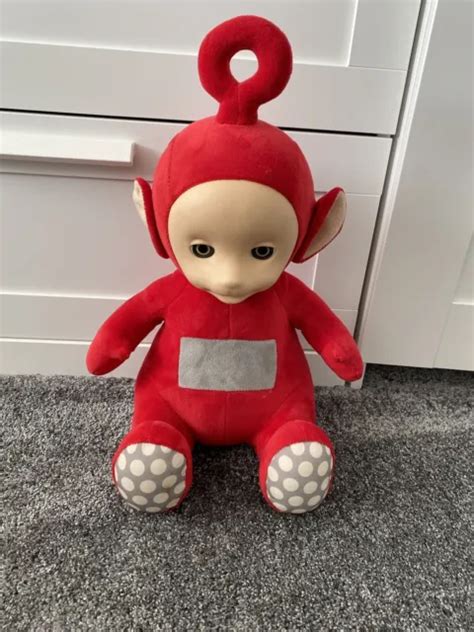 TELETUBBIES RED PO Plush Large Soft Talking Toy 45 Cm 10 00 PicClick UK