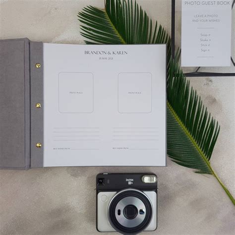 Instax Guest Book Wedding Guest Book Instax Mini Album Etsy