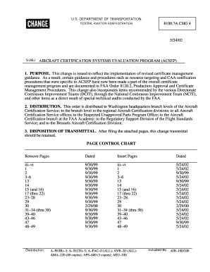 Fillable Online Rgl Faa Faa Order 81007a Form Fax Email Print PdfFiller