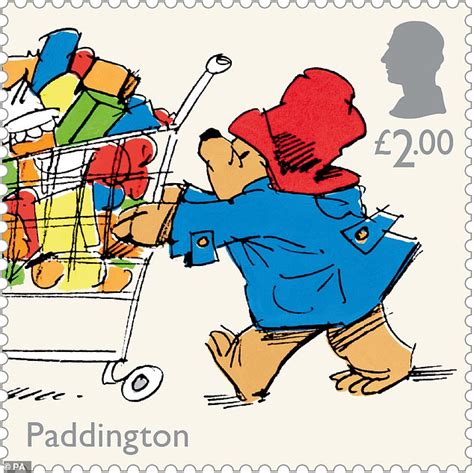 Paddington Bear Is Immortalised In A Set Of Commemorative Stamps To Celebrate 65 Years Since The