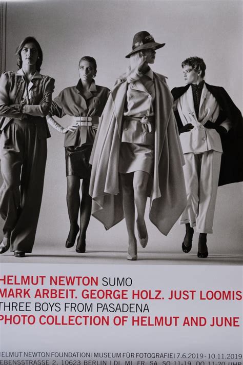 Exhibition Posters X Helmut Newton See Kommen Naked And See