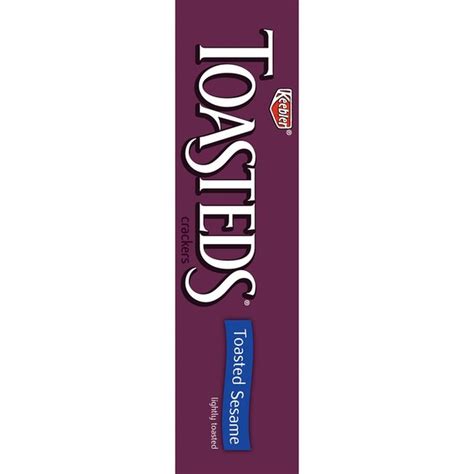 Keebler Toasteds Toasted Sesame Crackers 8 Oz Instacart