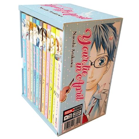 Manga Your Lie In April Boxset Editorial Panini