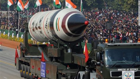 India Tests Fires Agni V A Nuclear Capable ICBM