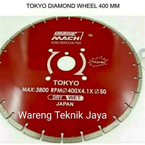 Jual Mata Gerinda Potong Beton Aspal Batu Granit 16 Inch TOKYO Machi