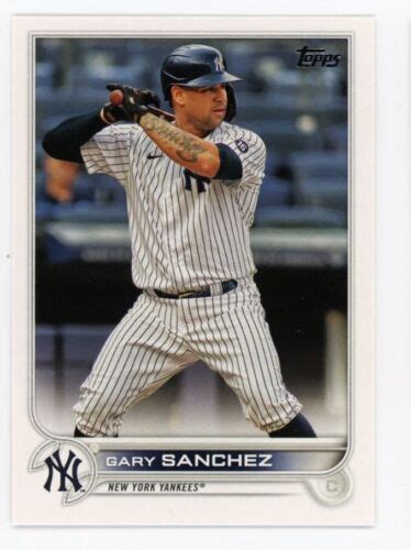 Topps Series Gary Sanchez New York Yankees Base Baseball