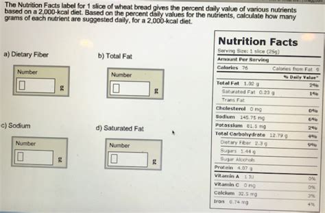 34 How To Calculate Nutrition Facts Label Label Design Ideas 2020