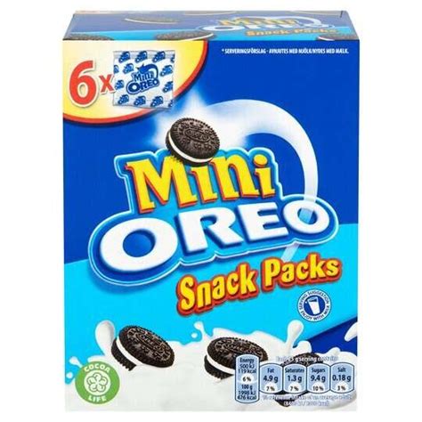 Mini Oreo Snack Packs 6 Pack Britain Essentials Hong Kongs 1st