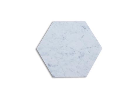 Carrara White Hexagon X Owsi Old World Stone Imports Flooring