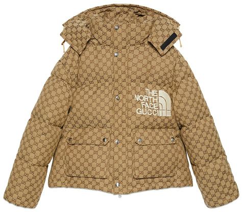 Gucci X The North Face Print Jacket Beigeebony Ss21