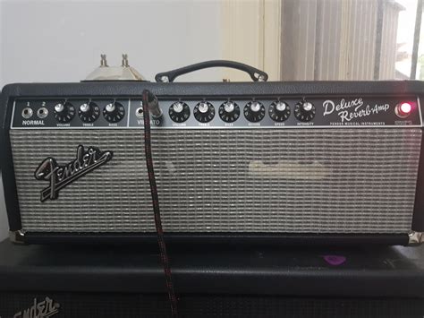 Christmas Delivered The Goods 65 Fender Deluxe Reverb Head R Guitaramps