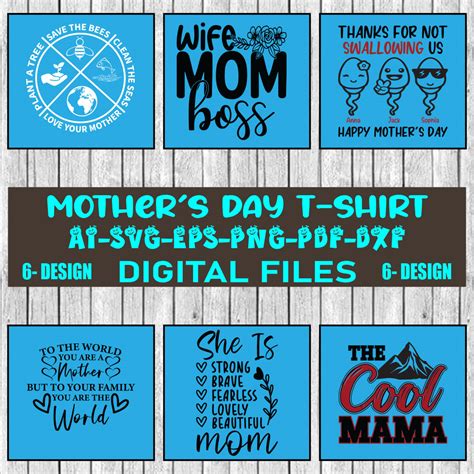 Mother S Day T Shirt Design Bundle Vol 04 Masterbundles