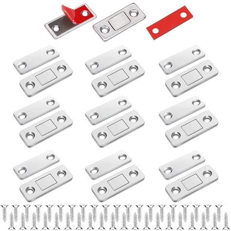 SOZOMO 10 Packs Cabinet Door Magnets Magnetic Catch for Drawer Door