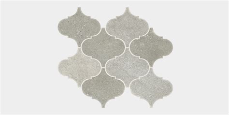 Typhoon Grey Arabesque Mosaic Nasco Stone Tile