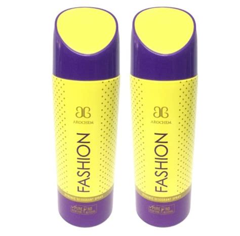 Buy Set Of Arochem Alcohol Free Fashion Deodorant Spray For Men