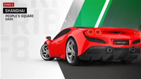 Asphalt 9 Legends Ferrari F8 Tributo Special Event Stage 2 YouTube