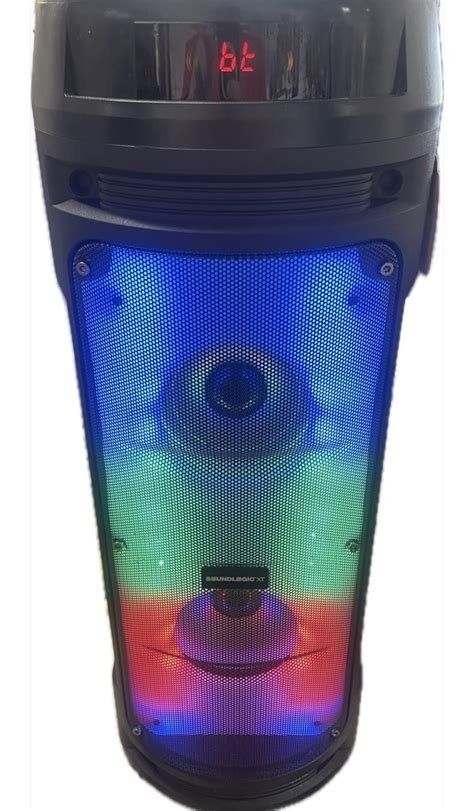 Soundlogic Xt Bluetooth Party Speaker W Multi Colored Led Lights