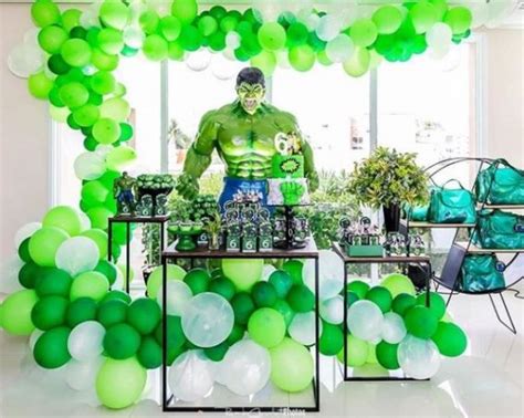 Geniales Ideas Para Una Fiesta Del Incre Ble Hulk Todo Bonito