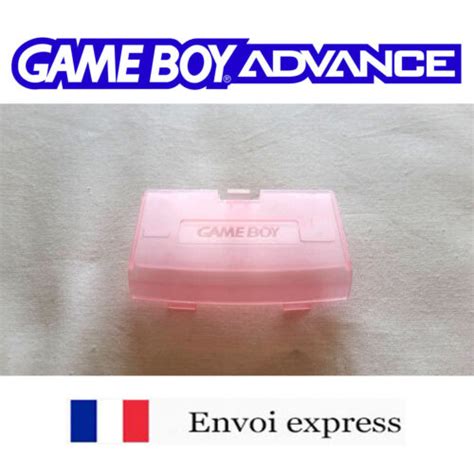 Cache Pile Rose Clear Pink Game Boy Advance Neuf Battery GAMEBOY