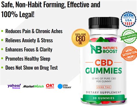 Nature's Boost CBD Gummies- Solutions to your Many health problems!