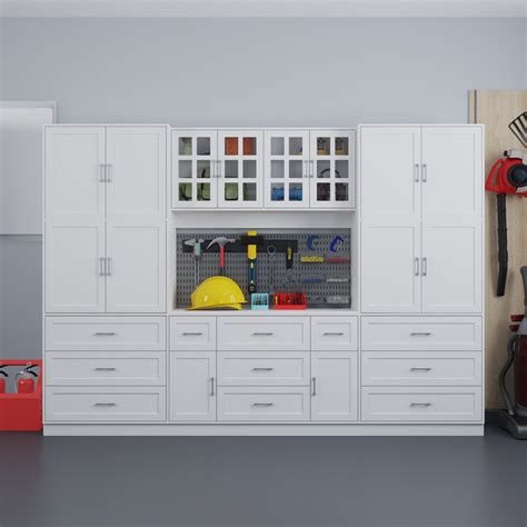 Latitude Run® 78.7"H Garage Storage Cabinet Set With 11 Drawers And 8
