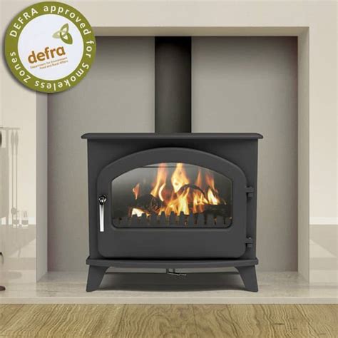 Broseley Serrano Wood Burning Stove Cast Iron Stove Defra Approved