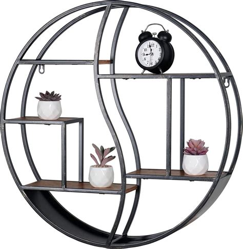 Black Circle Bathroom Shelf Semis Online