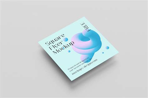 Two Dl Flyers In Perspective Mockup Free Resource Boy