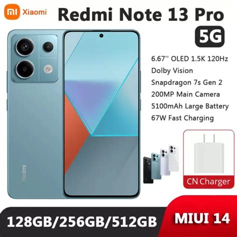 Xiaomi Redmi Note Pro G Snapdragon S Gen Gb Hz Mp