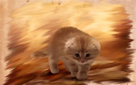 🔥 [30+] Cat Painting Wallpapers | WallpaperSafari