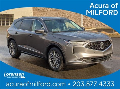 New 2023 Acura MDX SH AWD With Advance Package Sport Utility In Milford