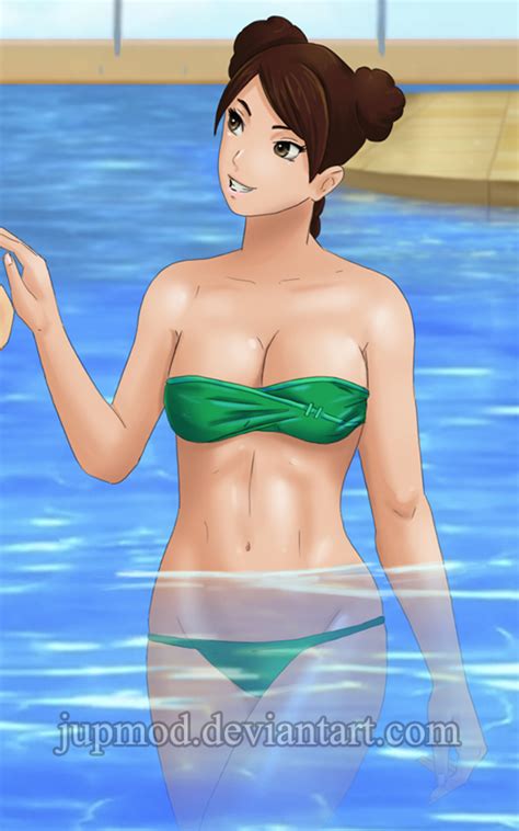 Paradise Vacation Tenten Close Up By Jupmod On Deviantart