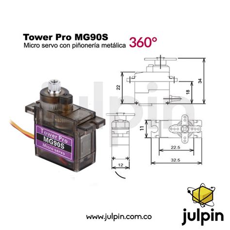 Arm Kalmte Productiviteit Micro Servo Mg90s Datasheet Opgraven Klinker