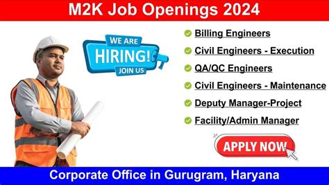 M2k Job Openings 2024 Hiring For Multiple Positions In Gurugram