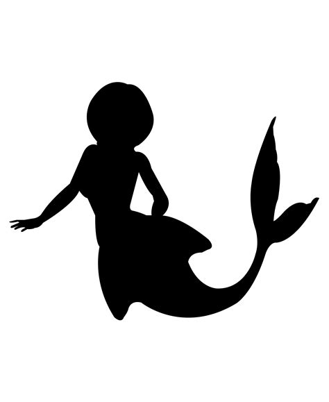 Free Silhouette Free Mermaid Svg Svg Png Eps Dxf File