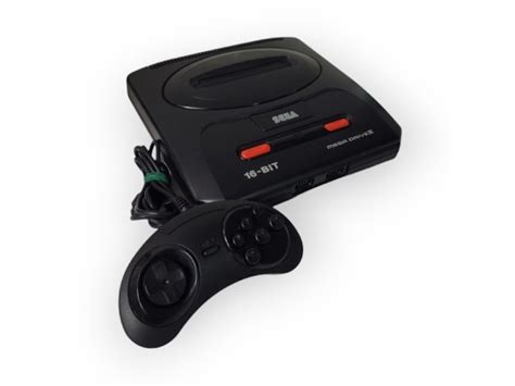 Sega Mega Drive Ii Mk 1631 50 Black 000200221089 Cash Converters