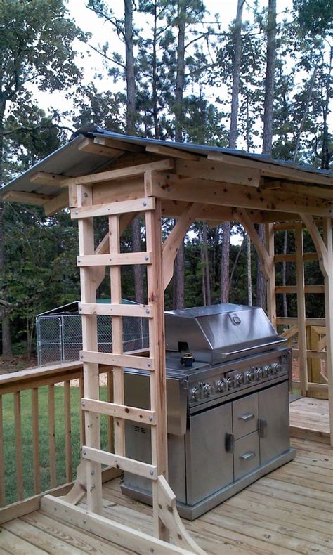 Grill Gazebo Shelter And Pergola Designs Shelterness