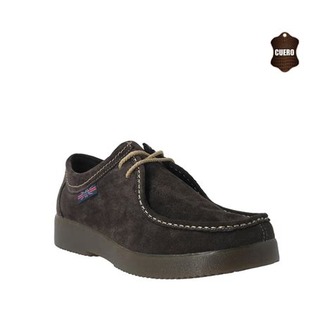 LONDON ADIXT Zapato de Cuero Hombre Café Thamrin London Adixt