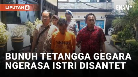 Curiga Istri Disantet Pria Di Malang Bacok Tetangga Hingga Tewas