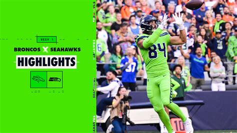 2022 Week 1 Seahawks vs. Broncos Full Highlights