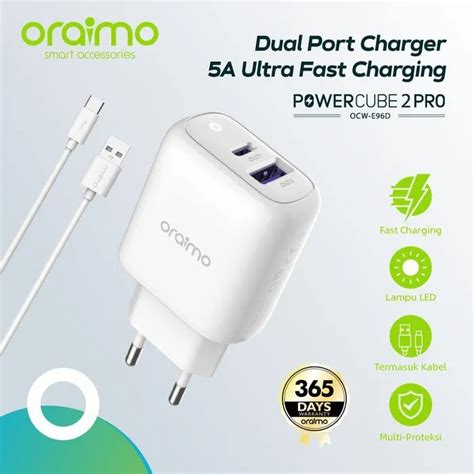 Oraimo Ocw E D Power Cube Pro Charger Spectrum Innovation