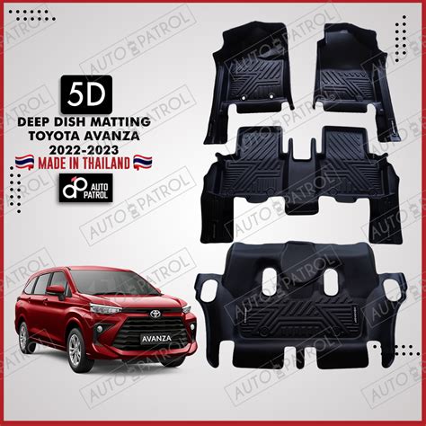 Toyota Avanza Deep Dish Matting D Rear Trunk Tray Or Cargo