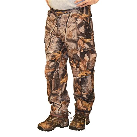 Hunting Clothes: Hunting Waterproof Camo Trousers Pants for Men ...